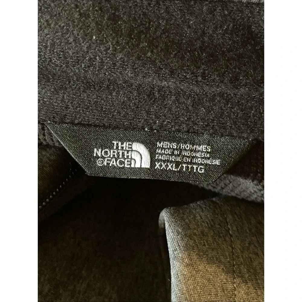 The North Face Windwall Vest Men 3XL Gray Heather Full Zip Pockets Hiking Preppy